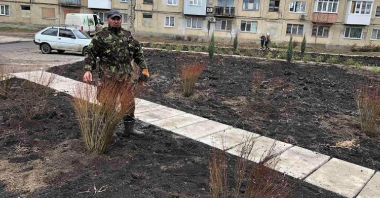 В Авдіївці стартував проект по озелененню міста