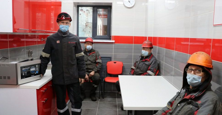 На Авдеевском коксохиме продолжают улучшать рабочий быт сотрудников