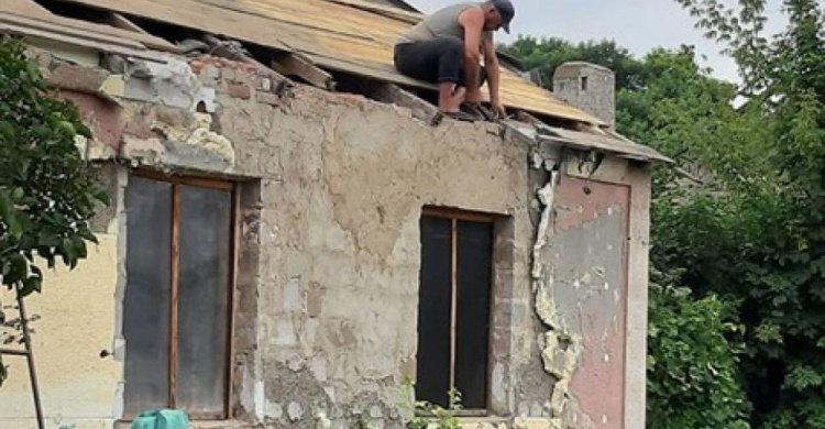 Переживший обстрелы поселок Опытное на Донетчине обретает вторую жизнь (ФОТО)