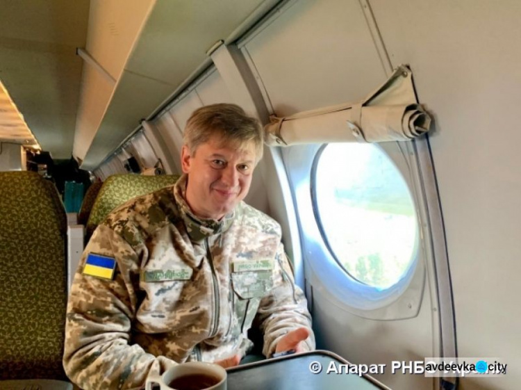 Донбасс посетил секретарь СНБО  Александр Данилюк (ФОТОФАКТ)