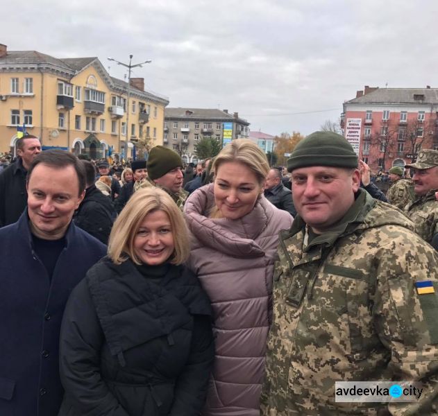 В Белой Церкви встретили защитников Авдеевки: фоторепортаж