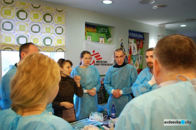 Медработники в Донецкой области пройдут спецподготовку от "Врачей без границ" (ФОТО)