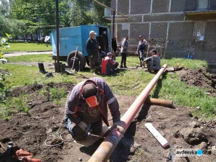 Авдеевские коммунальщики отчитались о проделанной работе