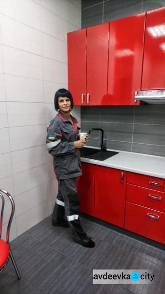 На Авдеевском коксохиме продолжают улучшать рабочий быт сотрудников
