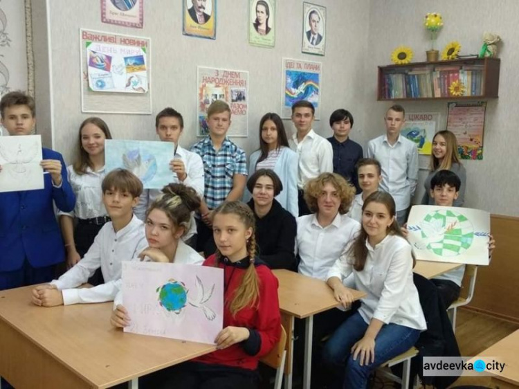 Як в Авдіївці святкували Міжнародний день миру