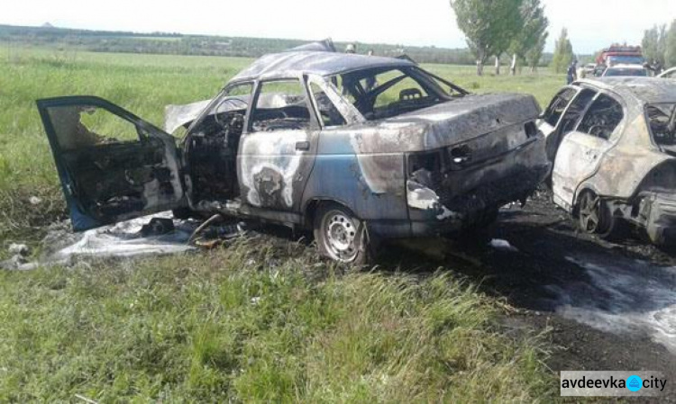 В Донецкой области при лобовом столкновении Chevrolet Aveo  и ВАЗ-22110 погибли 3 человека
