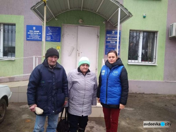 Штаб  "Пролиска – Авдеевка"  помог маломобильной жительнице Верхнеторецкого оформить пенсию (ФОТО)