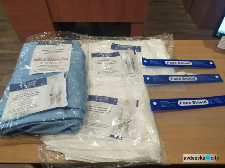  Авдіївський міський центр соціальних служб отримав благодійну допомогу від фонду «Спасіння»