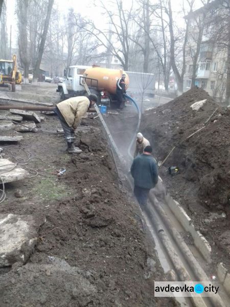 В 14 многоэтажках Авдеевки пропало отопление