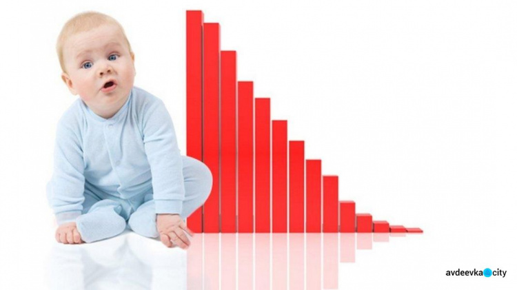 В Авдеевке смертность в 3 раза превысила рождаемость