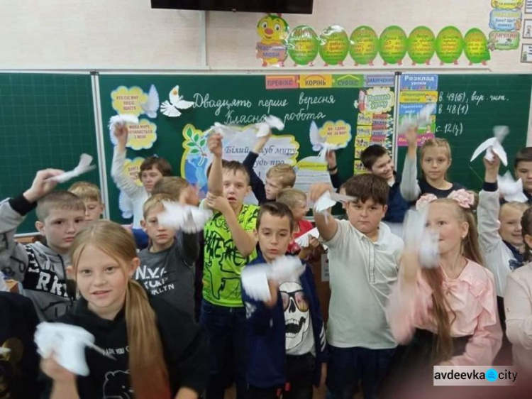 Як в Авдіївці святкували Міжнародний день миру