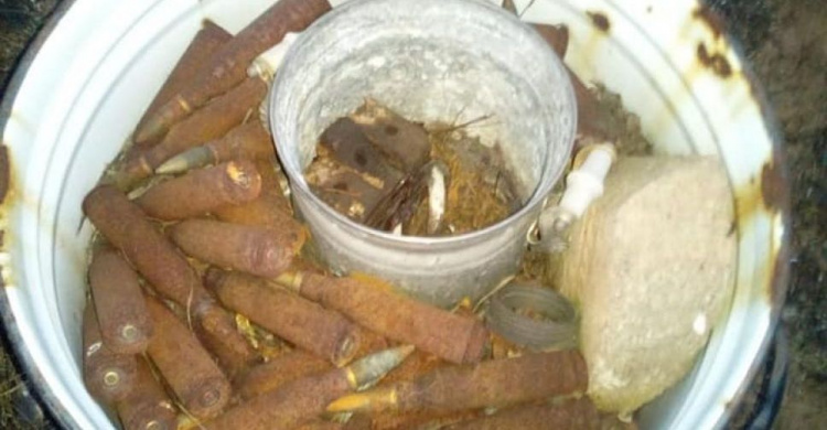 В Авдеевке обнаружили патроны, гранаты и «фугасы»