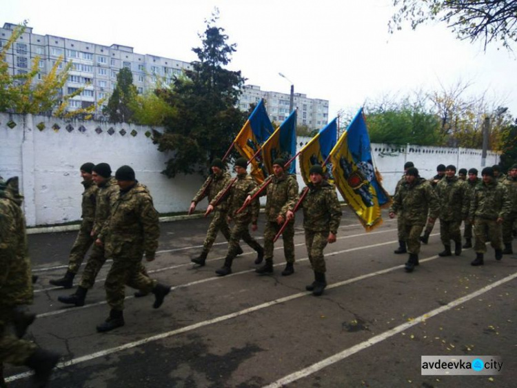 В Белой Церкви встретили защитников Авдеевки: фоторепортаж