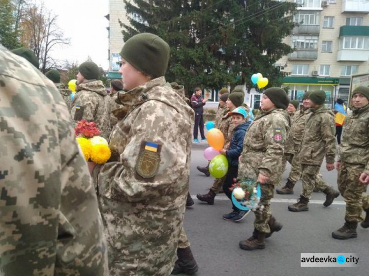 В Белой Церкви встретили защитников Авдеевки: фоторепортаж