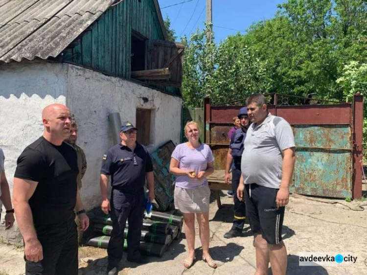 Восстановление жилья авдеевцев на контроле облгосадминистрации