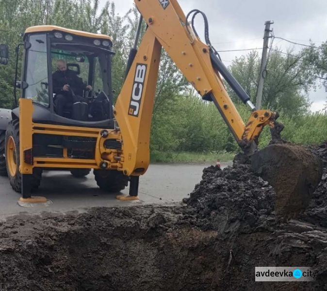 Авдеевское ПУВКХ провело аварийно-восстановительные работы