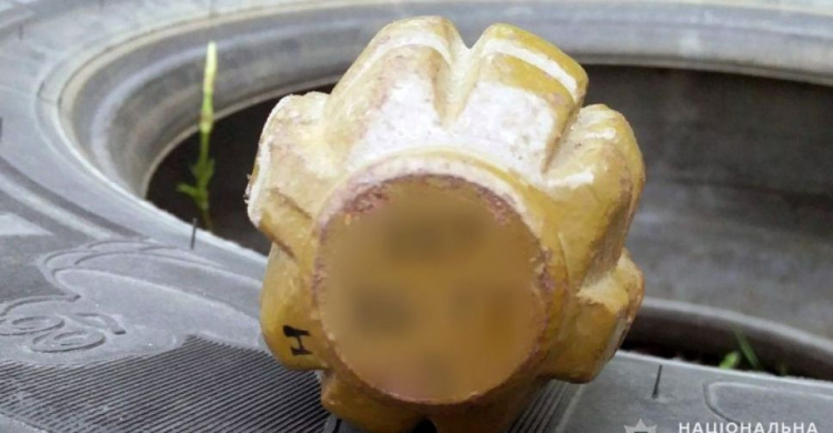 В Авдеевке изъяли гранату