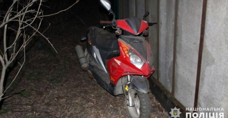 Авдеевский полицейские вернули украденный мопед владельцу