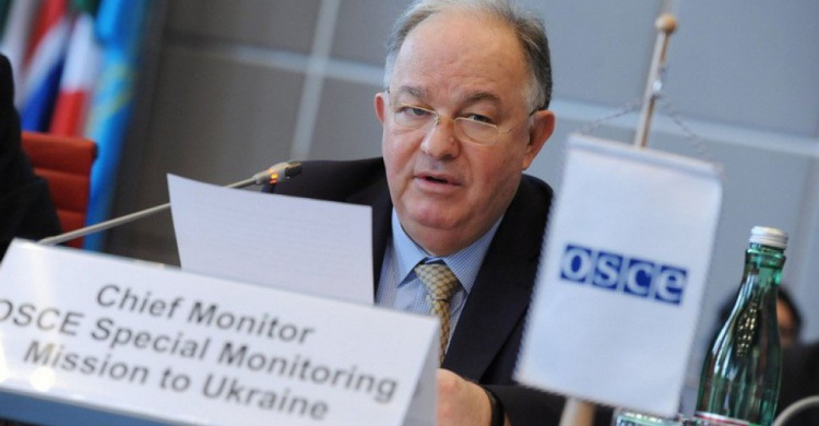Глава СММ ОБСЕ выступил за  защиту от обстрелов важной гражданской инфраструктуры на Донбассе