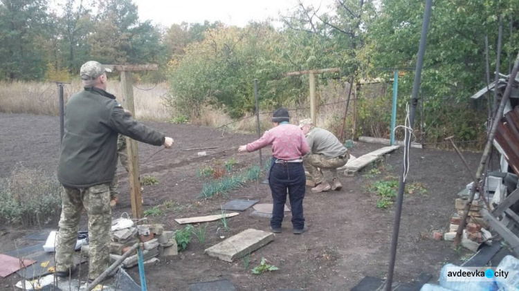 Авдеевские «симики» вершили добрые дела (ФОТО)