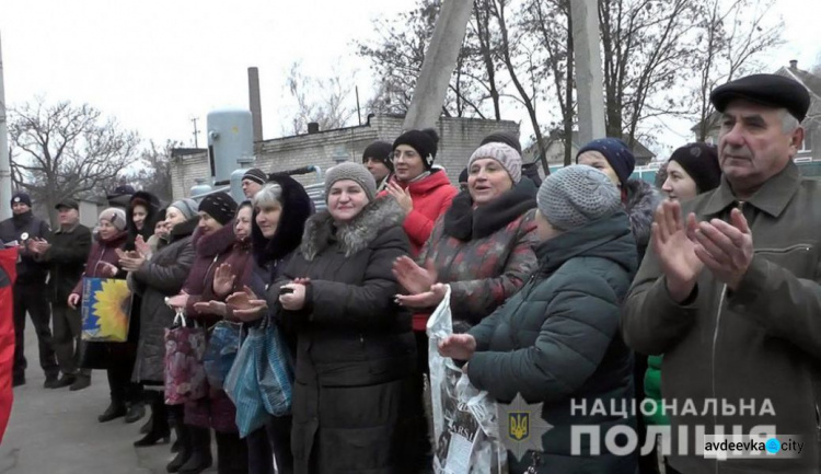 На лінії розмежування у Донецькій області запрацювала нова поліцейська станція