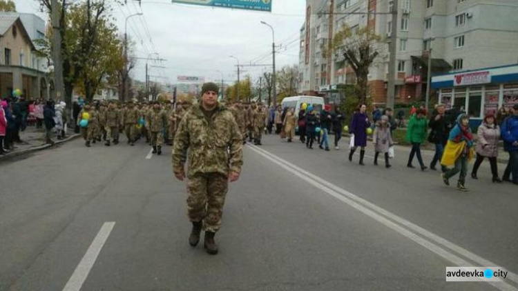 В Белой Церкви встретили защитников Авдеевки: фоторепортаж