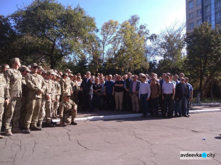 На встречу с Президентом попали не все желающие авдеевцы (ФОТО)