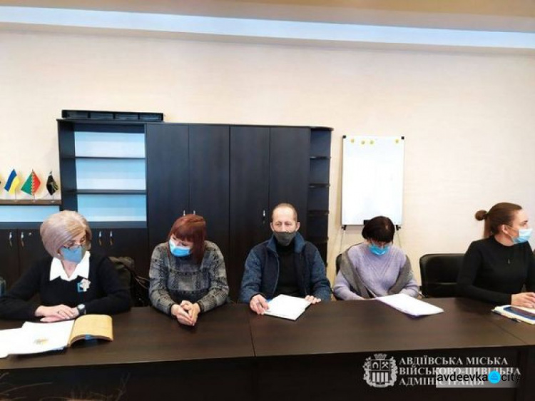 В Авдіївці презентували ряд проєктів по розвитку громади