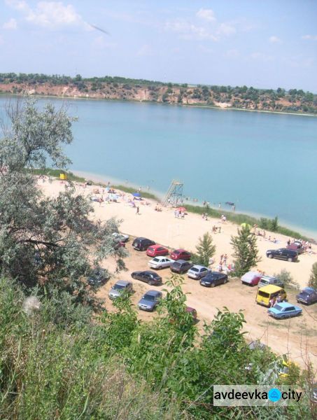 Купание в авдеевском карьере под запретом