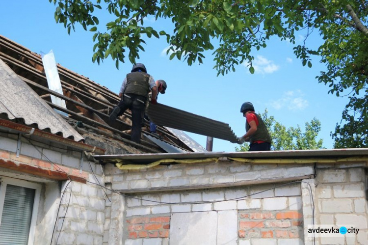 Восстановление прифронтовой Донетчины:  последние данные (ФОТО)