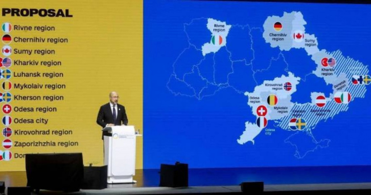 Відновлювати Донеччину після війни допомогатимуть Польща та Італія