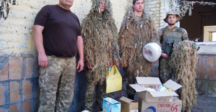 Cimic Avdeevka порадовали воинов и бабушку Соню