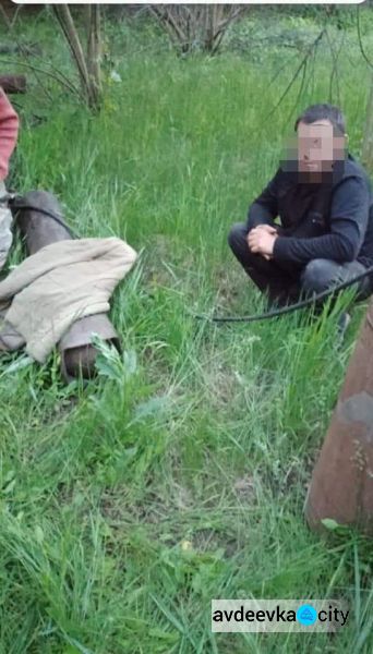 В Авдеевке пресекли кражу труб городского водопровода