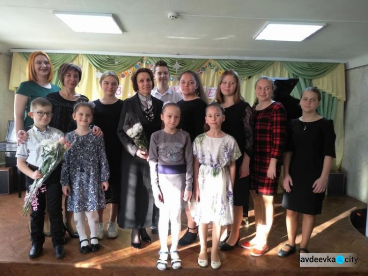 В Авдіївській музичній школі пройшов звітній концерт фортепіанного відділу