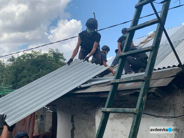 Восстановление домов в Авдеевке - под контролем ДонОГА
