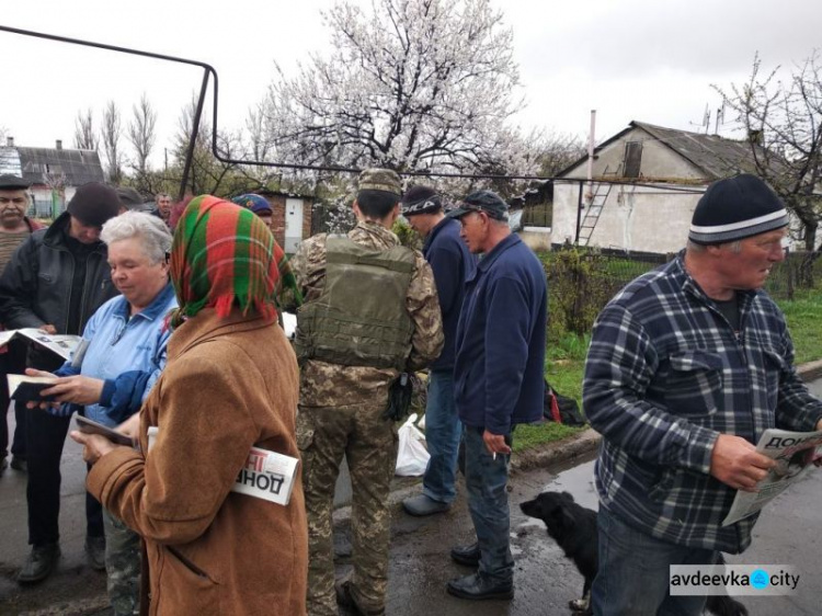 Авдеевские «симики» совершили множество добрых дел (ФОТО)