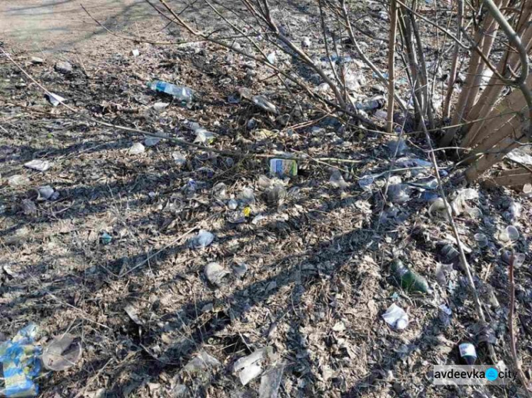 Безвідповідальні авдіївці роблять із міста смітник