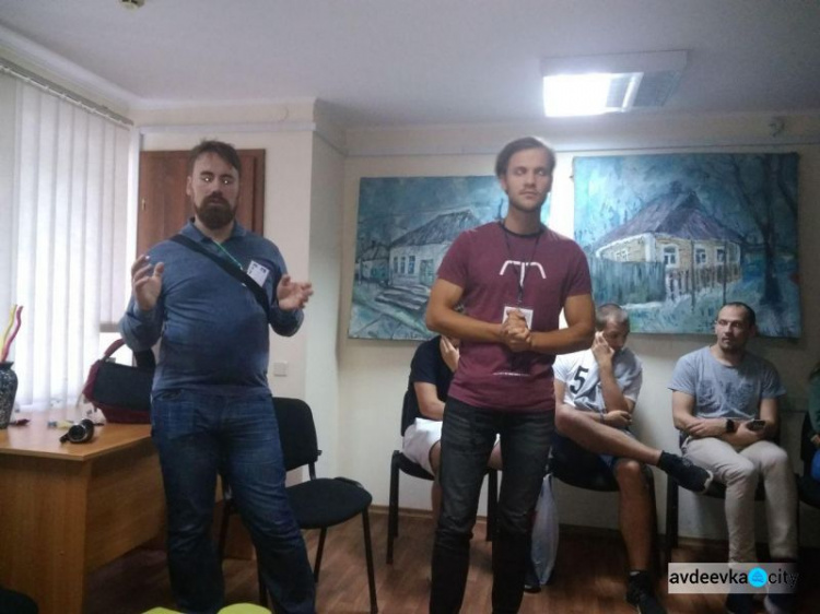 Молодые европейские активисты встретились с общественниками Авдеевки (ФОТО)