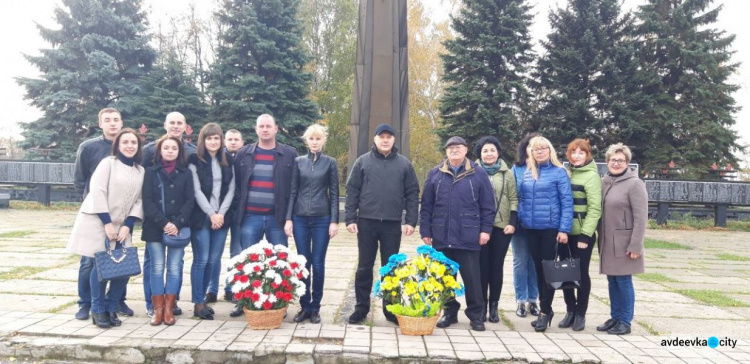В Авдеевке отметили День освобождения Украины (ФОТО)