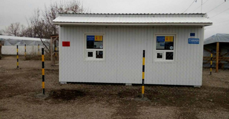 КПВВ «Новотроицкое» оснастили  комфортными модулями (ФОТО)