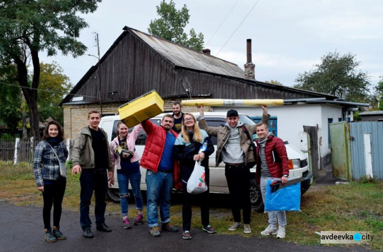 Волонтеры «Будуємо Україну разом» закрыли сезон в прифронтовой Авдеевке (ФОТО)