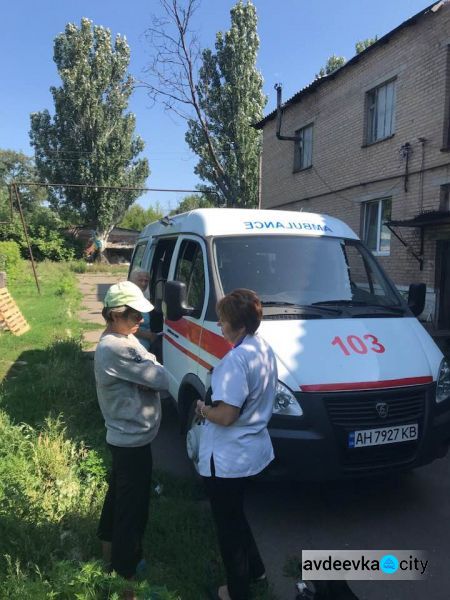 Авдеевские симики помогли врачам добраться до прифронтового Опытного (ФОТО)