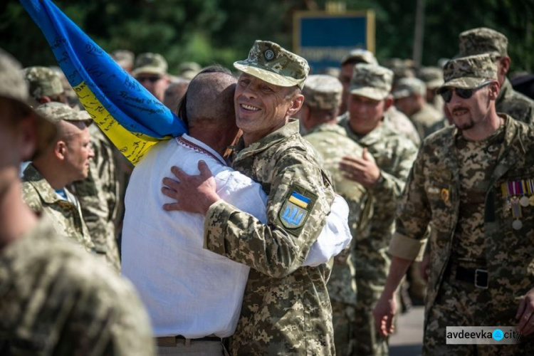 Воевавшие под Авдеевкой бойцы бригады "Холодный яр" вернулись домой (ФОТО)