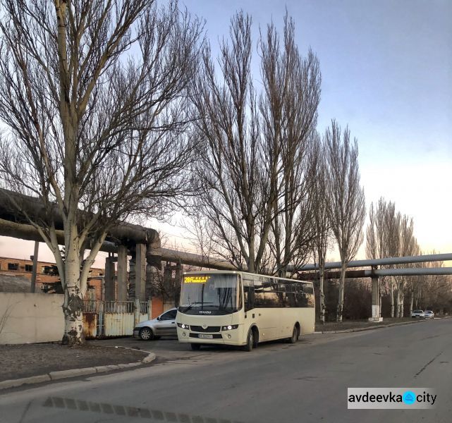 Расписание авдеевских автобусных маршрутов: №№1, 26, 27А, 28, 28А, 33