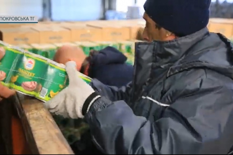 В Покровський район прибула нова партія продуктів для населення від Офісу Президента