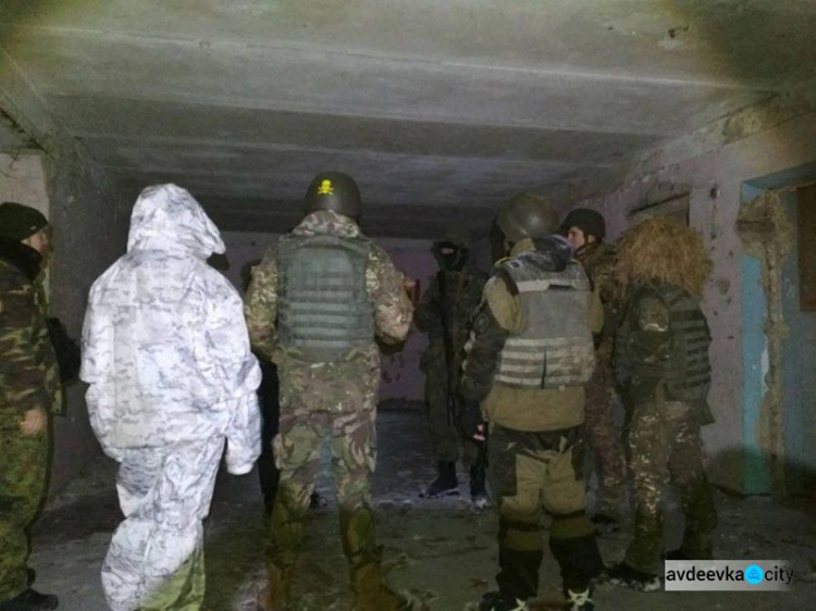 «Соколов» Авдеевки распределили по зонам и учили штурму