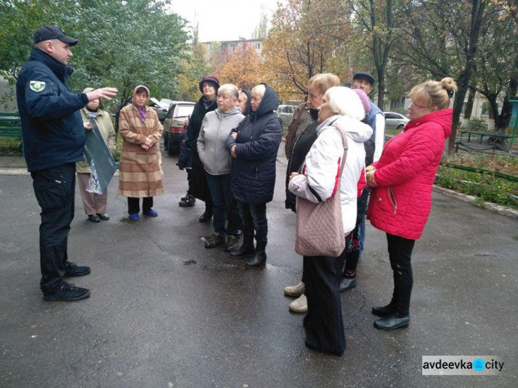 В прифронтовой Авдеевке стало безопаснее (ФОТО)