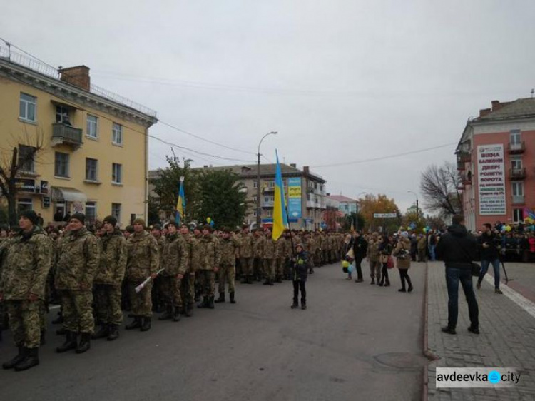 В Белой Церкви встретили защитников Авдеевки: фоторепортаж