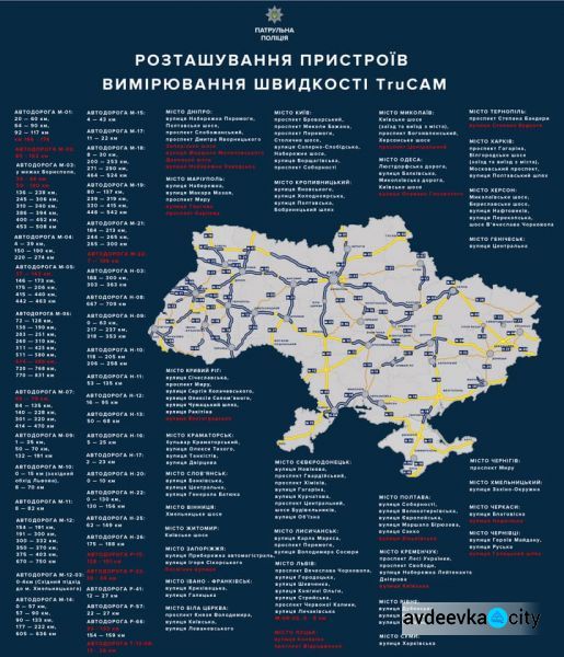 На  дорогах Донетчины увеличено количество радаров TruCam