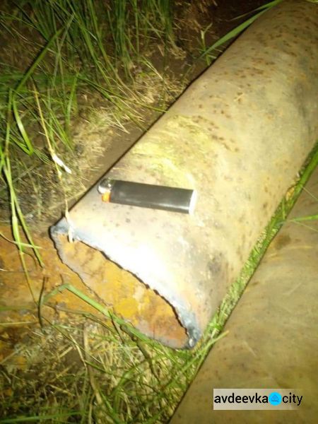 В Авдеевке пресекли кражу труб городского водопровода